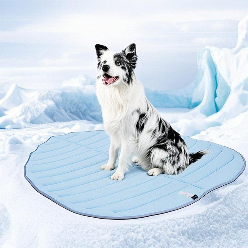 Vagascape &Zonli Cooling Mat, Eco-Friendly Cooling Pad, Cooling Pet Mats for Dogs and Cats Use in Crate, Tunk, Camping, Outdoors, Portable, Machine Washable, Durable, without Gel,Outdoorfun