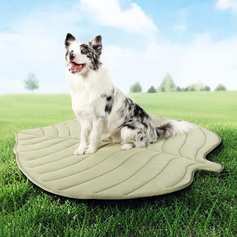 Vagascape &Zonli Cooling Mat, Eco-Friendly Cooling Pad, Cooling Pet Mats for Dogs and Cats Use in Crate, Tunk, Camping, Outdoors, Portable, Machine Washable, Durable, without Gel,Outdoorfun