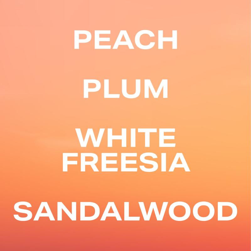 PHLUR Peach Skin Body Mist - Full Size Hair & Body Fragrance Mist with Peach, Plum, White Freesia & Sandalwood (8 Fl Oz)